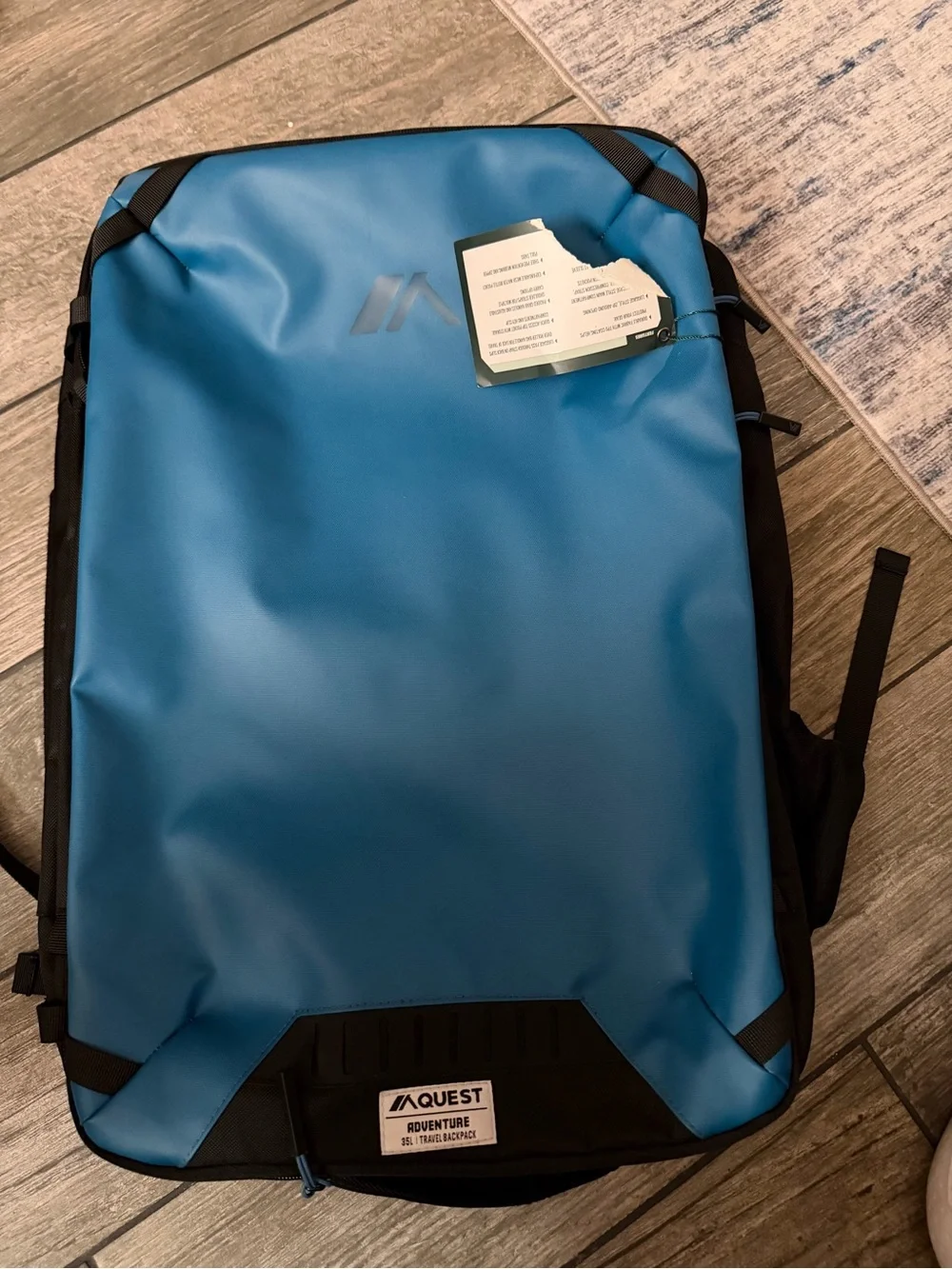 NWT Quest Adventure Travel Backpack 35L
